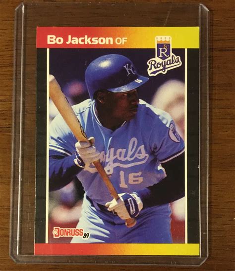 bo jackson royals baseball card|20 Most Valuable Bo Jackson Baseball Cards